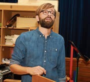 Patrick Mathis kämpft mit der IG Lebensqualität gegen die Ansiedlung der Eisenring AG.Bild: art