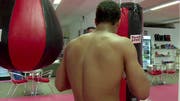 So wurde er berühmt: «Carlos »beim Boxtraining, 2013 in einer Reportage des Schweizer Fernsehens. (Screenshot)