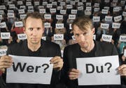 «Ohne Rolf» eröffneten die jüngste Saison der Bühne am Gleis. (Bild: PD)