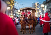 Ein Bild vom grossen Klauseinzug von 2016. (Bild: Andrea Stalder)