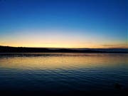 Abendstimmung am Sempachersee. (Bild: Leser Urs Gutfleisch, Sempach, 14. Oktober 2019)