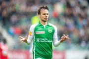 Jérémy Guillemenot ist einer der jungen Spieler des FC St.Gallen, der für die Nachwuchs-Nationalmannschaften aufgeboten wird. (Bild: Urs Bucher)