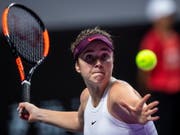 Die Titelverteidigerin Jelina Switolina steht vorzeitig in den Halbfinals (Bild: KEYSTONE/EPA/ALEX PLAVEVSKI)