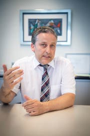 Dominik Gemperli, Gemeindepräsident von Goldach. (Bild: Ralph Ribi)