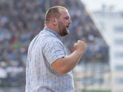 Sven Schurtenberger gehört zu den erfolgreichsten Innerschweizer Schwingern (Bild: KEYSTONE/URS FLUEELER)