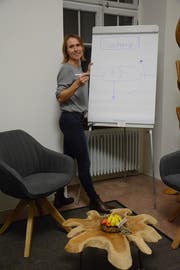 Martina Züger-Erhard aus Niederbüren wird die erste Nutzerin des Gemeinschaftsbüros im Rathaus sein. (Bild: Georg Stelzner)