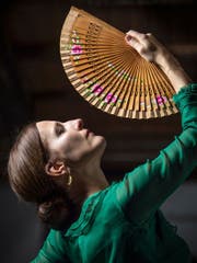 Flamencotänzerin Bettina Castaño ist im Appenzellerland und Südspanien zu Hause. (Bild: Michel Canonica)