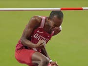 Mutaz Essa Barshim liefert eine packende Show ab (Bild: KEYSTONE/AP/DENIS PAQUIN)
