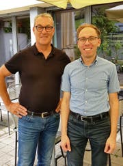 Der frühere Heimleiter Sebastian Spirig (links) und der zu seinem Nachfolger gewählte Daniel Tobler. (Bild: pd)