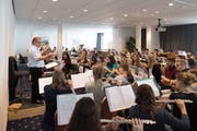 Jugendblasorchester Unterwalden Probewoche // Foto: Izedin Arnautovic (Engelberg, 04.10.17)