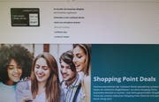 Die Werbung, hier die Internetseite für CashbackCard und Cashback-App von Lyoness/MyWorld, zielt vermehrt auf jüngere Leute. (Bild: Hanspeter Thurnherr)