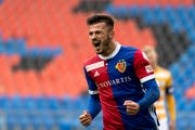 Stürmer Albian Ajeti hat den FC Basel in Richtung England verlassen. (Bild: Georgios Kefalas/Keystone)