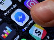 Die Regierungen der USA, Grossbritanniens und Australiens wenden sich gegen eine End-zu-End-Verschlüsselung von Messengerdienst-Nachrichten. Sie fordern Zugang für ihre Strafverfolgungsbehörden. Facebook hat dies abgelehnt. (Foto: Sascha Steinbach / EPA) (Bild: KEYSTONE/EPA/SASCHA STEINBACH)