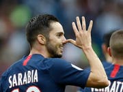 Pablo Sarabia dreht Angers im Spitzenkampf die lange Nase (Bild: KEYSTONE/EPA/YOAN VALAT)