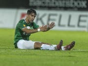 St.Gallens Spanier Victor Ruiz hatte den Matchball in den Füssen (Bild: KEYSTONE/MELANIE DUCHENE)