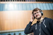 Harte Sounds auf den Lauschern: Jumpstreet alias Raffael Willi. (Bild: Boris Bürgisser, Muttenz, 10. September 2019)