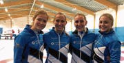 Gaben bei der Elite einen guten Einstand (von links): Marina Loertscher, Anna Gut, Elena Mathis und Selina Witschonke. Bild: pd