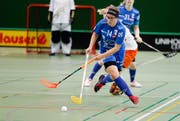 Zugs Stefanie Burkhardt (vorn) macht Tempo. (Bild: Stefan Kaiser, Zug, 6. Oktober 2019)