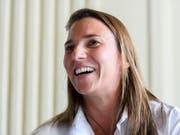 Simona de Silvestro ist bei Porsche in der Formel E als Test- und Entwicklungsfahrerin tätig (Bild: KEYSTONE/ANTHONY ANEX)