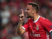 Schweizer Fussballer des Jahres: Haris Seferovic steuerte 23 Tore zum Meistertitel mit Benfica Lissabon bei (Bild: KEYSTONE/EPA LUSA/ANTONIO COTRIM)