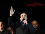 Vetevendosje-Chef Albin Kurti sagte nach der Wahl im Kosovo, er werde der LDK als künftiger Regierungschef des Landes die Hand reichen. (Bild: KEYSTONE/EPA/GEORGI LICOVSKI)