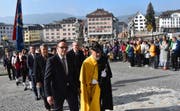Die Urner Landeswallfahrt 2018. (Bild: Georg Epp, Einsiedeln, 20. Oktober 2018)