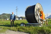 Der Wartauer Gemeindepräsident Beat Tinner setzt sich dafür ein, dass Landwirte dank eines neuen Konzepts ihre Felder auch künftig bewässern können. (Bild: PD)