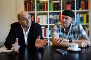 Anwalt Philip Stolkin und Walter Nowak, ehemaliges Heimkind und Kläger. (Archivbild: Nana do Carmo)