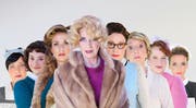 Die Protagonistinnen des Stücks «Acht Frauen». (Bild: Hermann Posch/PD)