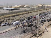 Trotz ungewisser Sicherheitslage in Afghanistan hat Deutschland erneut abgelehnte Asylbewerber nach Kabul gebracht, wie Flughafenmitarbeiter mitteilten. (Bild: KEYSTONE/EPA/JAWAD JALALI)