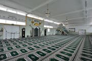 Gebetsraum im albanisch-islamischen Zentrum in Salmsach. (Bild: Reto Martin)