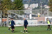 Nach wochenlangem Aufbautraining hofft Philippe Senderos, am Sonntag erstmals für den FC Chiasso aufzulaufen. (Bild: Davide Agosta)