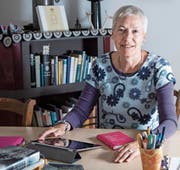 Die St.Galler Autorin Christine Fischer. Bild: Ralph Ribi