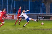 Im Bild ist der Buochser mit der 7 – Patrik Gjioda. (Bild: Roger Grütter, 9. November 2019)