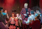 Sänger Ross Anthony überzeugte die Schlagerfans. Bild: Patrick Hürlimann (Baar, 9. November 2019)