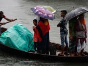 Tausende mussten in Indien und Bangladesh wegen des Zyklons «Bulbul» ihre Häuser verlassen. (Bild: KEYSTONE/EPA/MONIRUL ALAM)