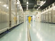 Eine Aufnahme aus dem Innern der iranischen Atomanlage Fordo. (Bild: Keystone/EPA Atomic Energy organization o/HO HANDOUT)
