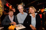 Der Münchwiler Sekundarlehrer Thomas Roth und seine Frau Christine (links) sowie die Amriswiler Sekundarlehrerin Katharina Michel.