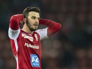 Bastien Toma kommt mit dem FC Sion nicht vom Fleck (Bild: KEYSTONE/ENNIO LEANZA)