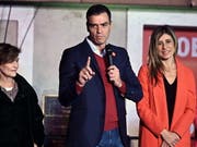 Kein Ausweg aus der politischen Krise in Spanien in Sicht: der sozialistische Ministerpräsident Pedro Sánchez. (Bild: KEYSTONE/EPA EFE/FERNANDO VILLAR)