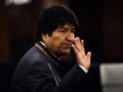 Angebot für Asyl in Mexiko: Boliviens Präsident Evo Morales gab nach Protesten am Sonntag seinen Rücktritt bekannt. (Bild: KEYSTONE/EPA/PETER FOLEY)