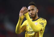 Pierre Emerick Aubameyang: Wird er der Nachfolger von Granit Xhaka als Captain bei Arsenal? (Bild: Keystone)