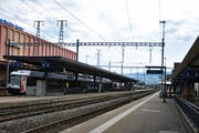 Der Bahnhof St.Margrethen. (Bild: Kurt Latzer)