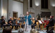 Ganz besonders die Solistin verzauberte. Bild: Jan Pegoraro (Unterägeri, 2. November 2019)