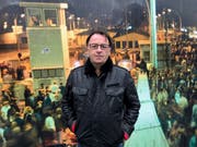Aram Radomski, 2019 an der Bornholmer Strasse. (Bild: crb)