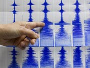 Das Erdbeben hatte nach ersten Angaben des Erdbebendienstes der ETH Zürich eine Stärke von 3,9 auf der Richterskala. (Bild: KEYSTONE/AP/STR)