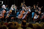 Das Baarer Kammerorchester im Dreiklang-Saal. Bild: Maria Schmid (Steinhausen, 3. November 2019)