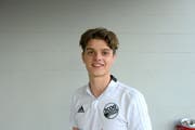 Samuel Stalder, Mittelfeldspieler SC Obergeissenstein. Bild: Michael Wyss