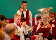 Die Brassband Schattdorf begeistert trotz rückläufigen Mitgliederzahlen. (Bild: PD)
