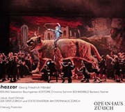 Lässt das Trojanische Pferd alt aussehen: Kampfpuma des Perserkönigs Cyrus (Jakub Józef Orliński)Bild: Herwig Prammer